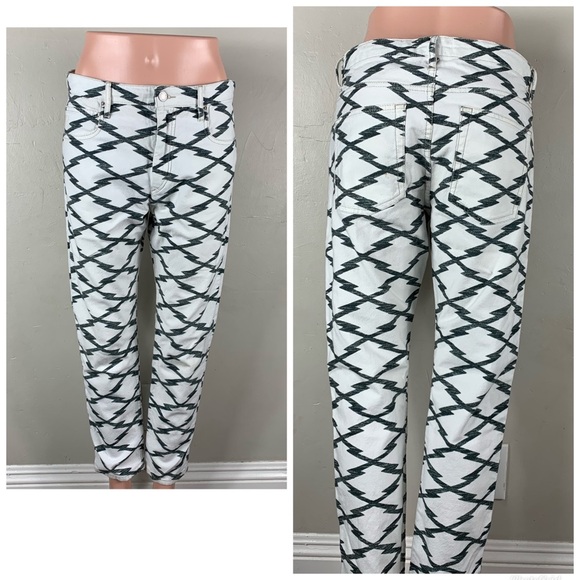 Isabel Marant Etoile Pants Geometric Pattern - Picture 1 of 4